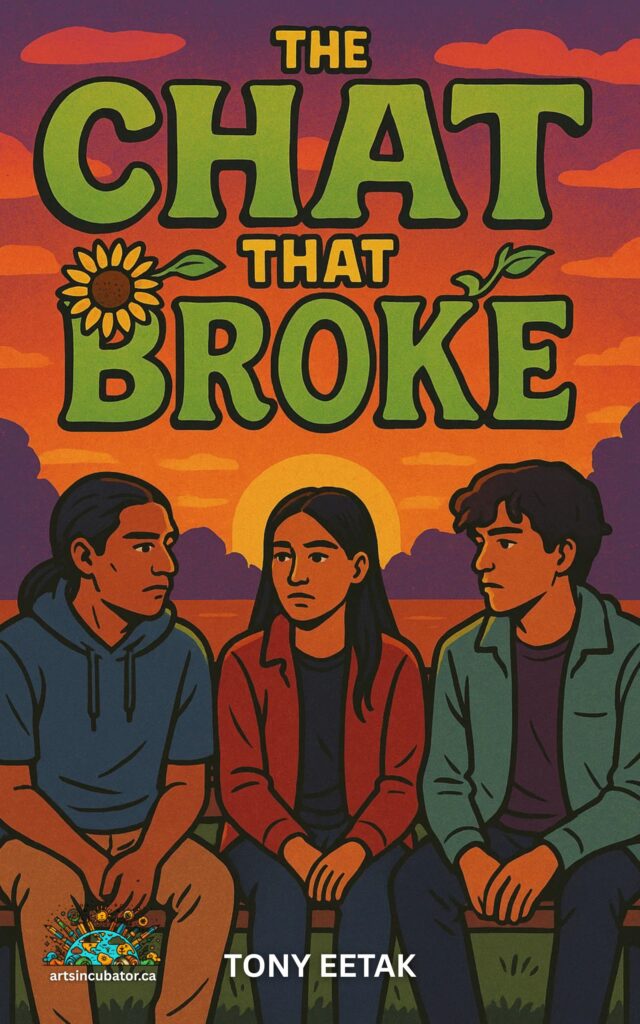 Book cover for The Chat That Broke by Tony Eetak