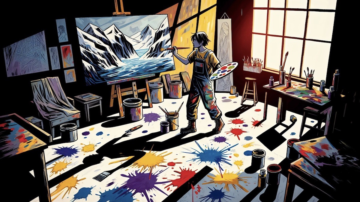 Get fresh, AI-generated art prompts for painting, photography, video, and experimental digital art—free and online.