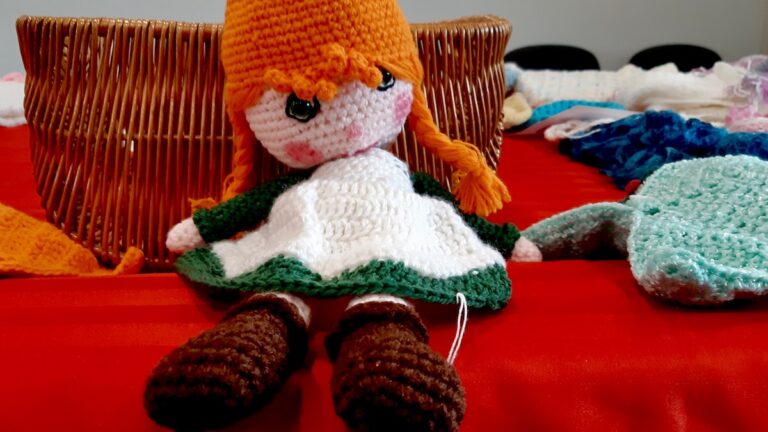 A standout piece on display was a beautifully crafted doll by Dryden artist and musician Tanya McArthur, drawing particular admiration from attendees.