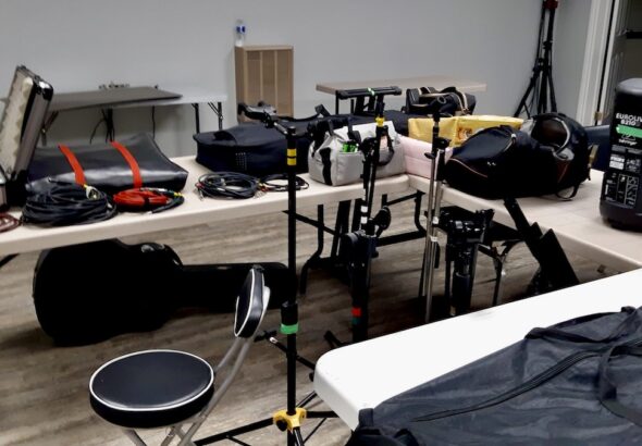 music-hall-setup-art-borups-corners