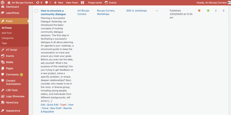 learning-to-use-wordpress