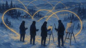 How logistics and constraint management can replace conflict with flow in Northern Ontario’s arts collectives.