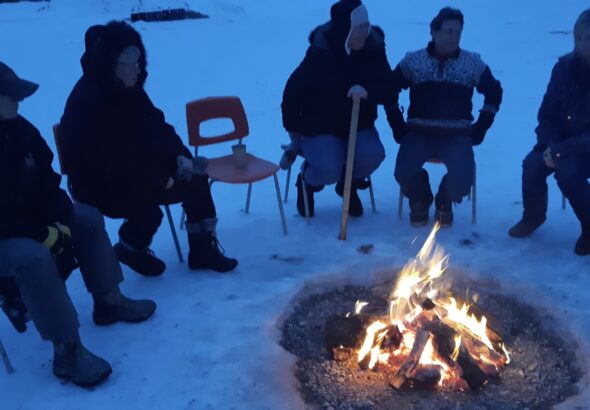 Gathering and telling stories around the fire has become an annual tradition for Melgund Township's Family Day