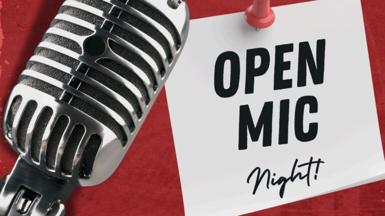 Open Mic Night - March 21, 2026 - Dyment Recreation Hall