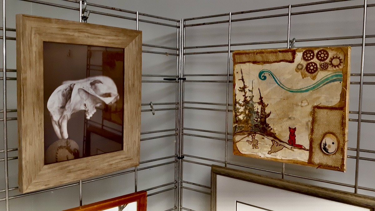 This summer features the beautiful artwork of local Borups Corners artist Leanne Nicholson.