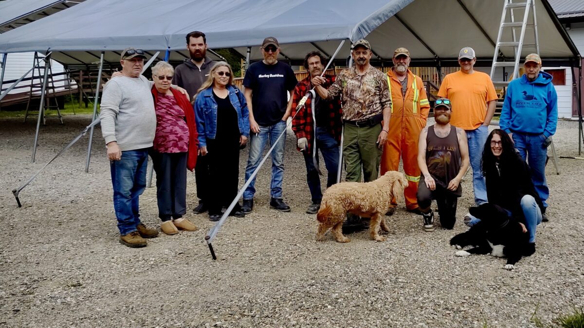 Volunteers were out in full force last weekend prepping Dyment Park for Melgund Township's popular Canada Day Festival.