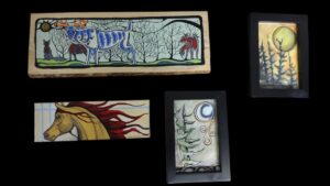 Come out and see the beautiful artwork of Borups Corners artist Leanne Nicholson at the Dyment Recreation Hall.
