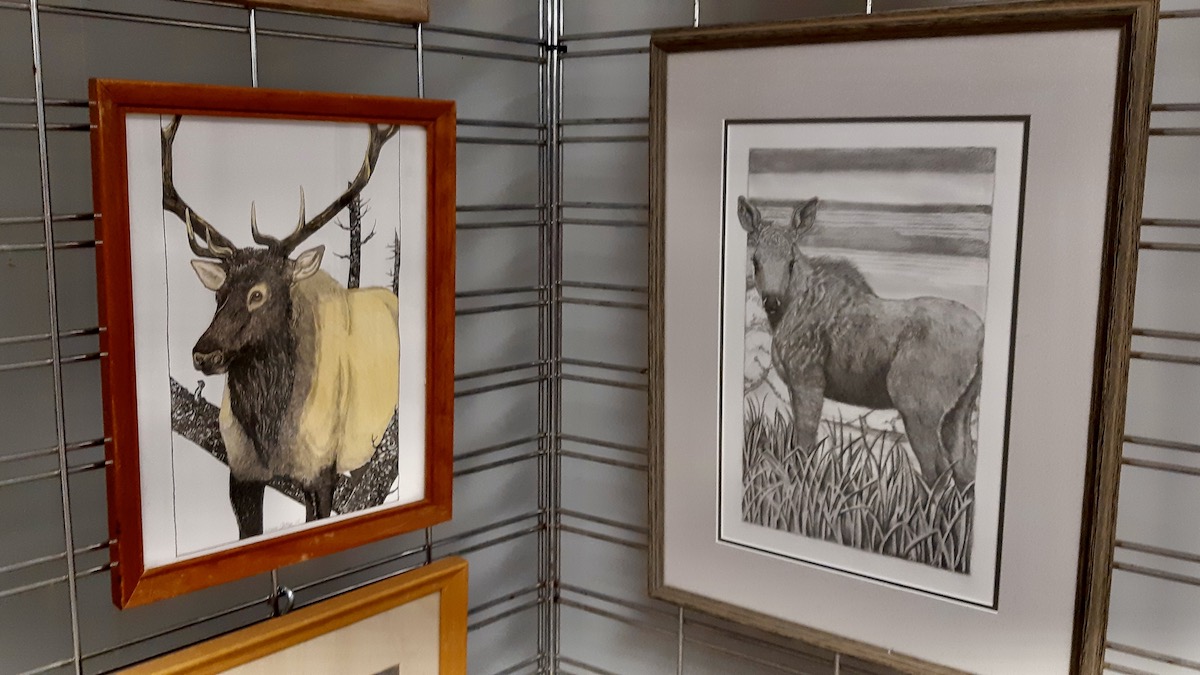 Come out and see the beautiful work of local Borups Corners artist Leanne Nicholson in Melgund Township this summer.