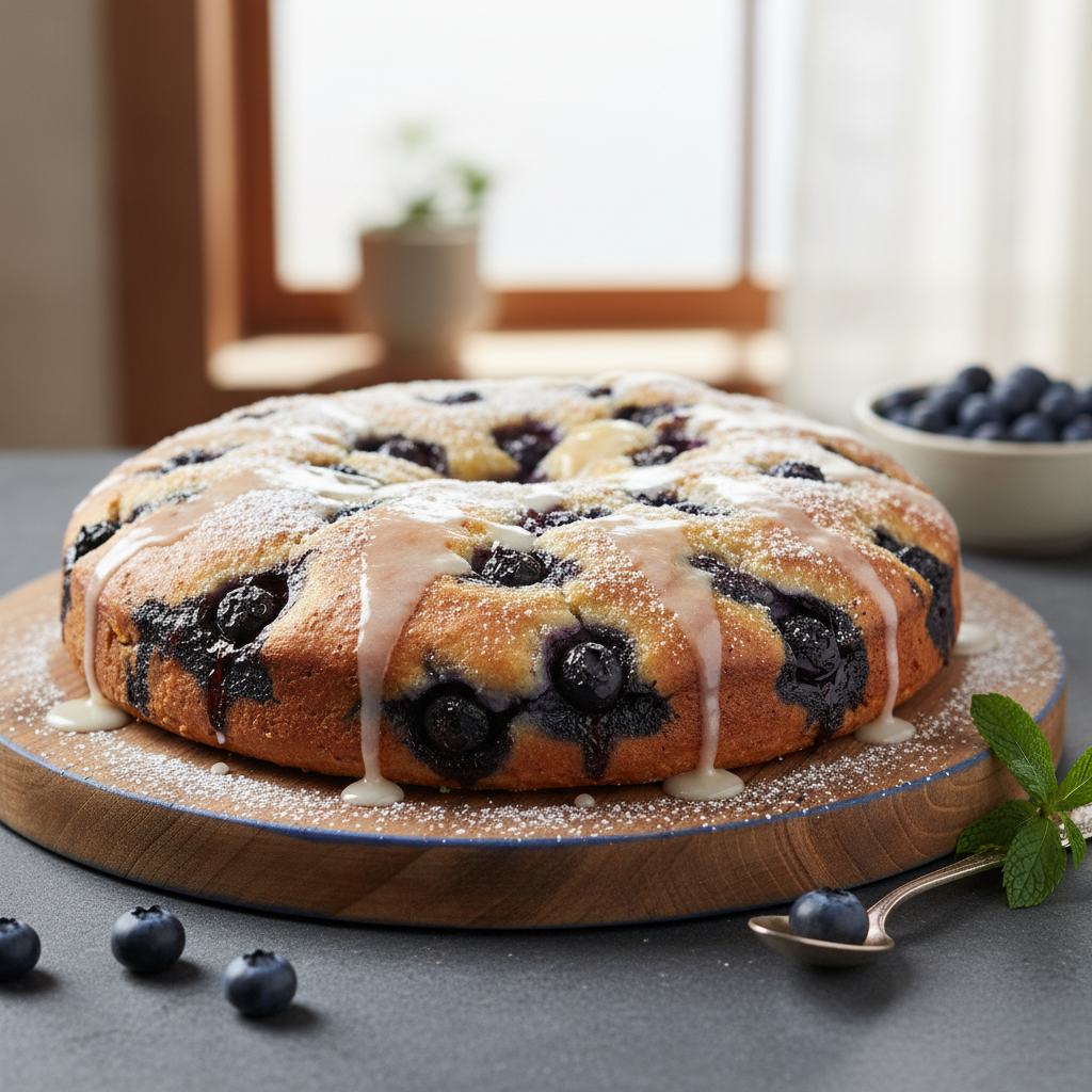 Easy Blueberry Bliss Bannock