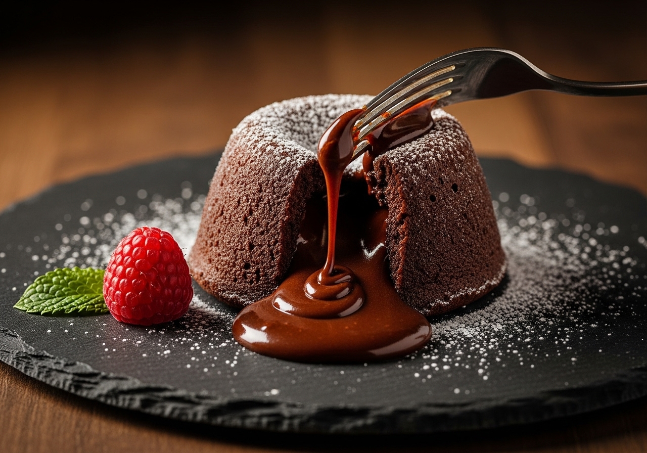 Decadent Molten Chocolate Lava Cakes