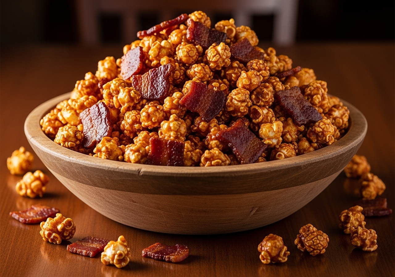 Addictive Maple Bacon Popcorn