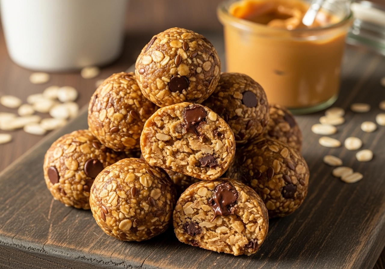 Classic Peanut Butter Oat Energy Bites