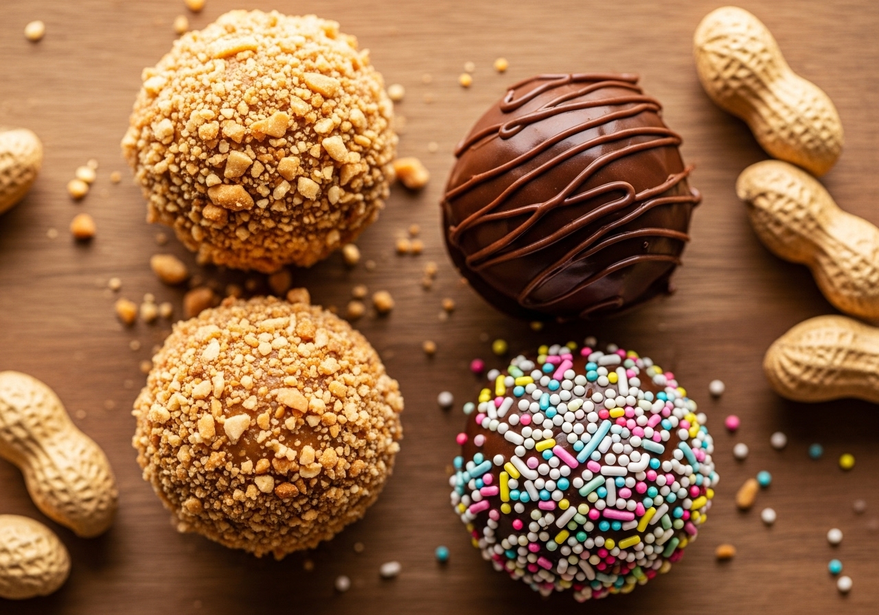 Irresistible Peanut Butter Bliss Bites: A Trio of Peanutty Delights
