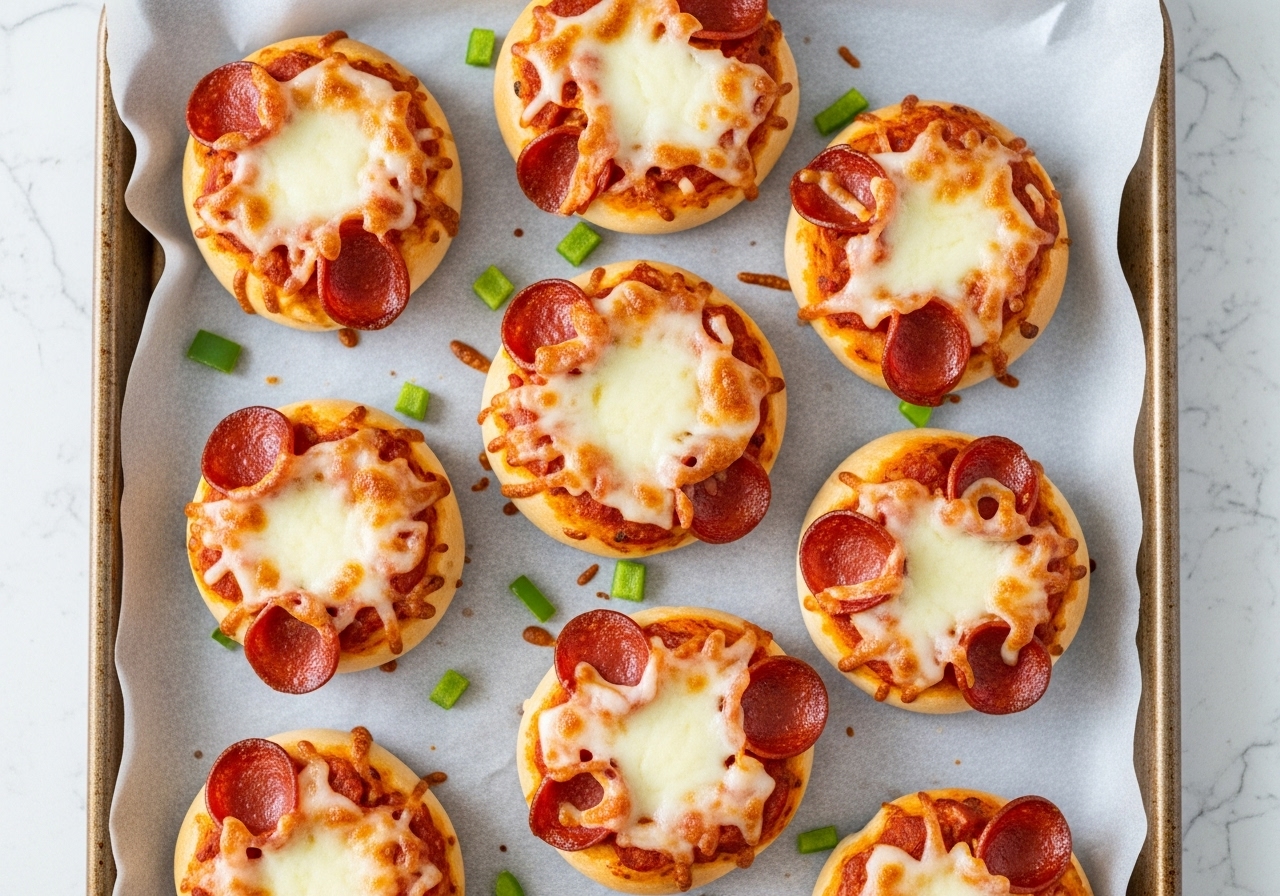 Quick & Easy Mini Pizza Bagels