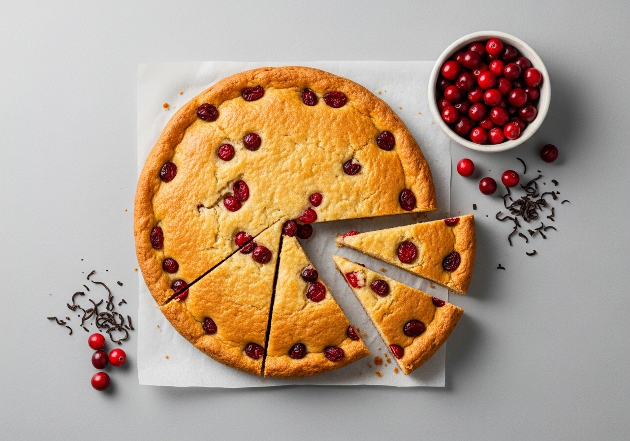 Tart Cranberry & Labrador Tea Bannock