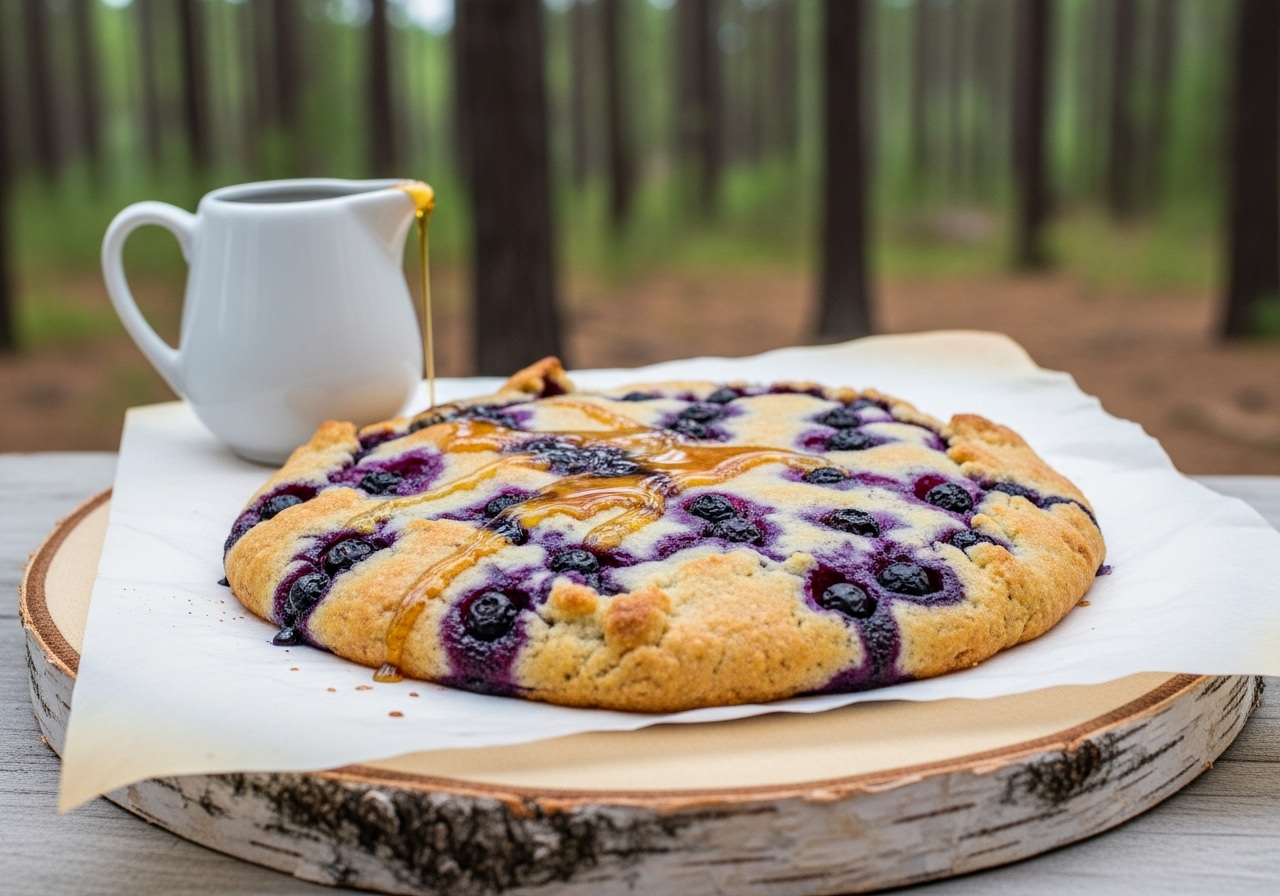 Wild Blueberry & Maple Bannock