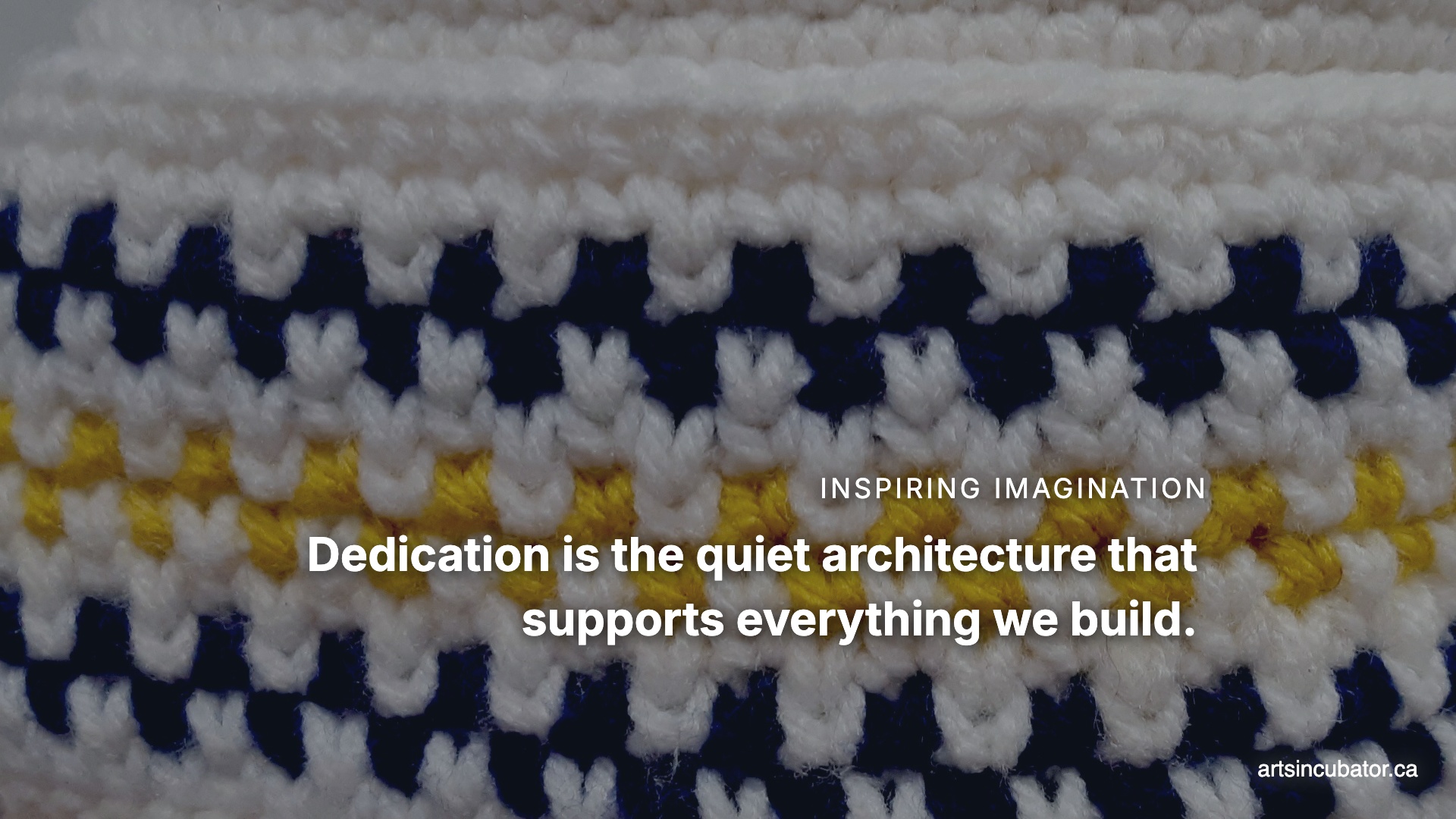 Dedication is a ritual