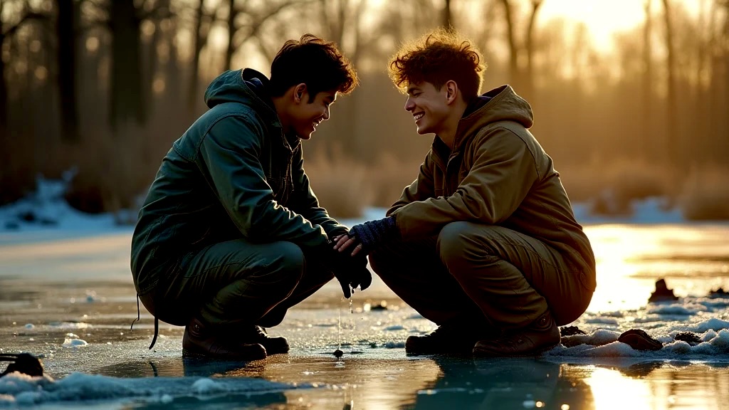 Ice Fishing in March