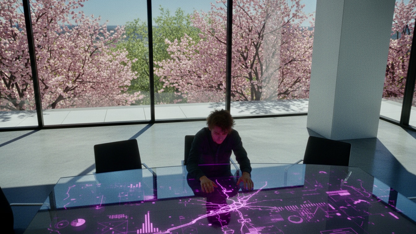 The Blue Light Pollen