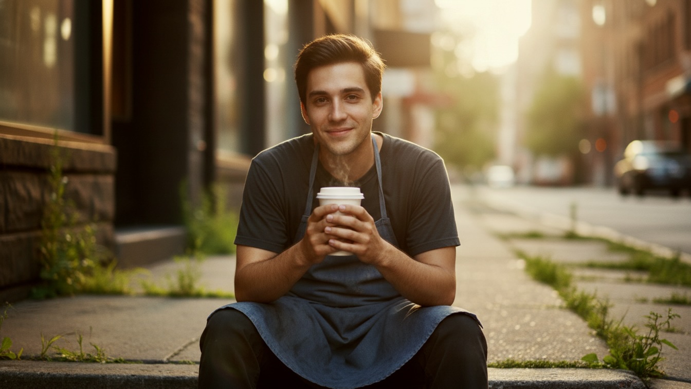 Alleyway Ice Face