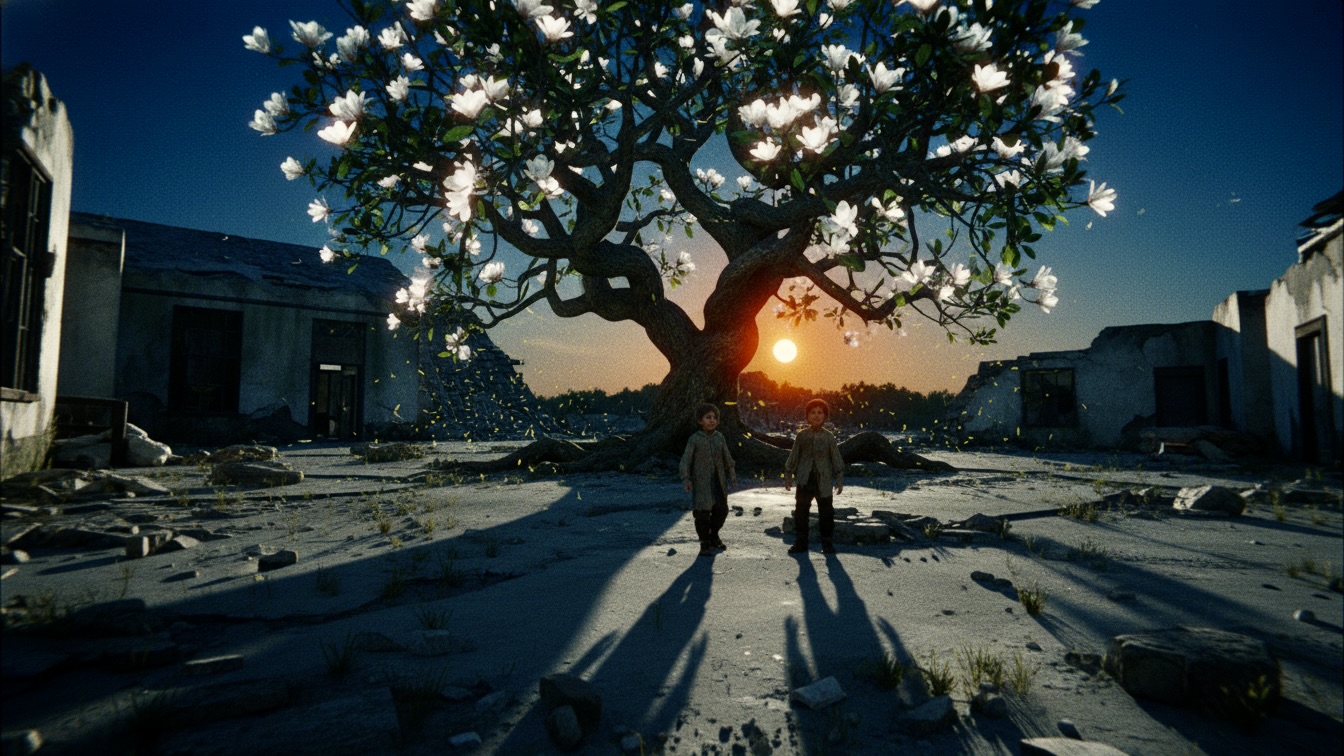 The Explorers and the Magnolia Tree