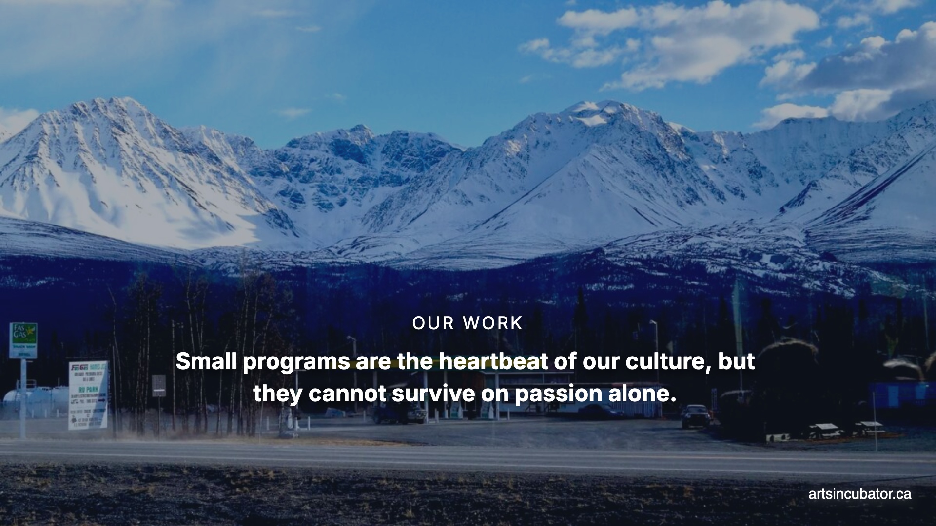 Visibility is survival. We provide the strategic tools arts organizations need to thrive. #ArtsSupport #CanadaCulture #NonprofitCapacity