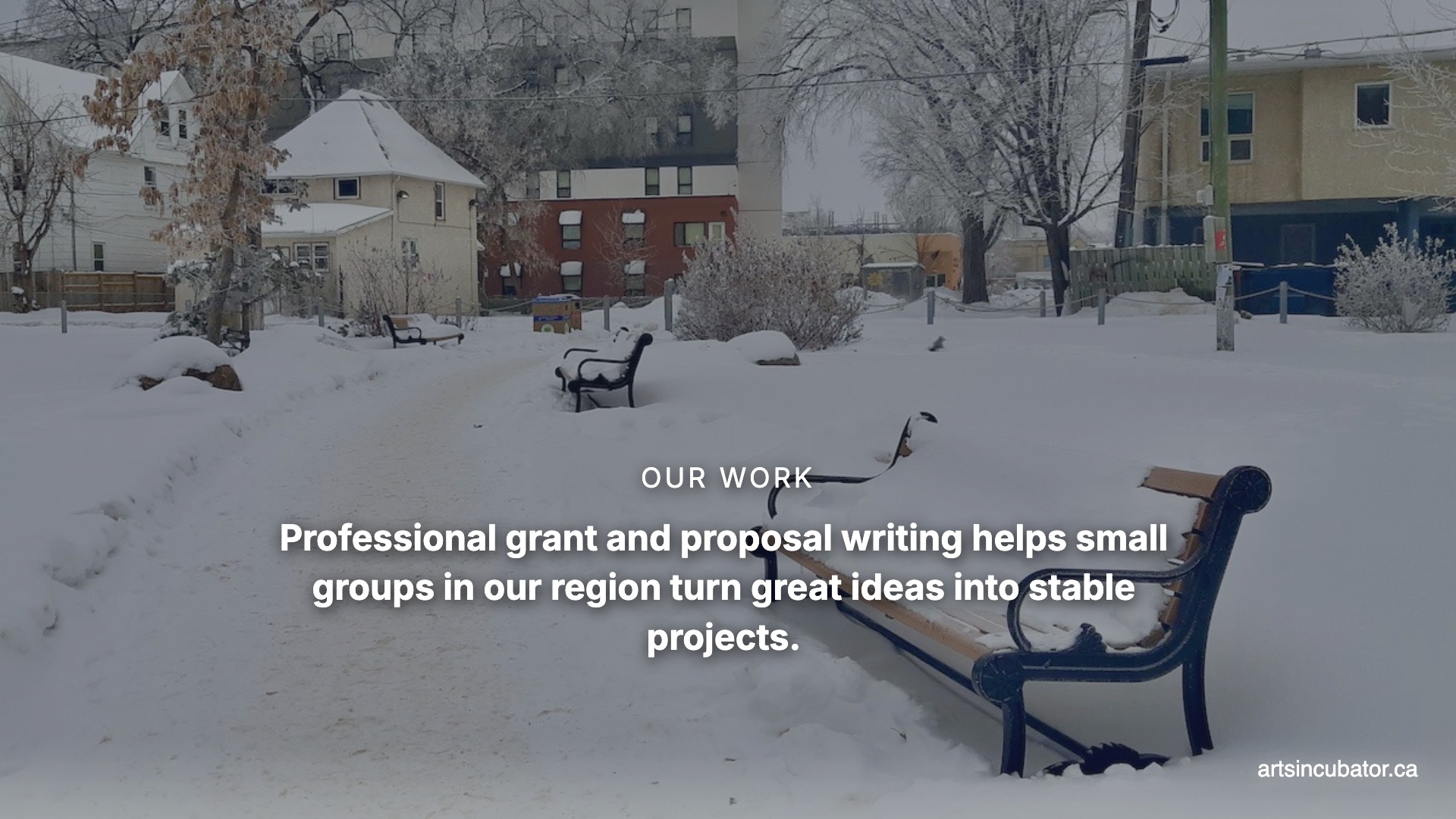 We help local groups in Manitoba and Northwestern Ontario with professional Grant and Proposal Writing. Let’s build together. #LocalImpact