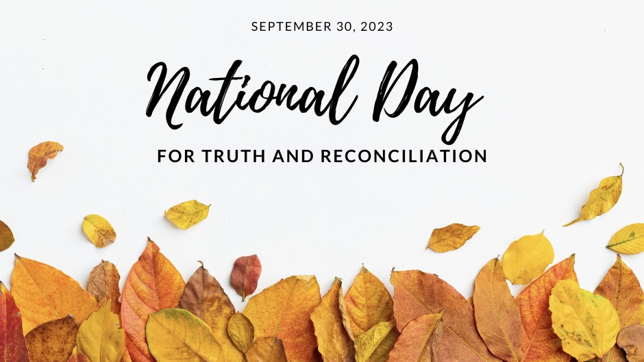 As we commemorate the National Day for Truth and Reconciliation and Orange Shirt Day, we encourage all Canadians to stand with us in wearing orange.
