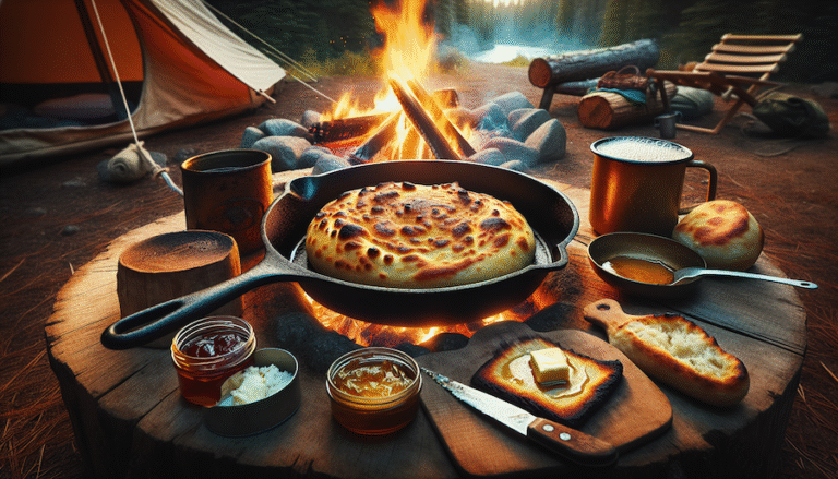 Experience the warm, comforting flavors of bannock, freshly baked to a golden crisp and soft, tender interior. Ideal for sharing around the campfire or enjoying at home, this classic bread is a true taste of tradition. A special thanks to Tony Eetak from the Niriqatiginnga Youth, Arts, and Media team for this mouth-watering shot!