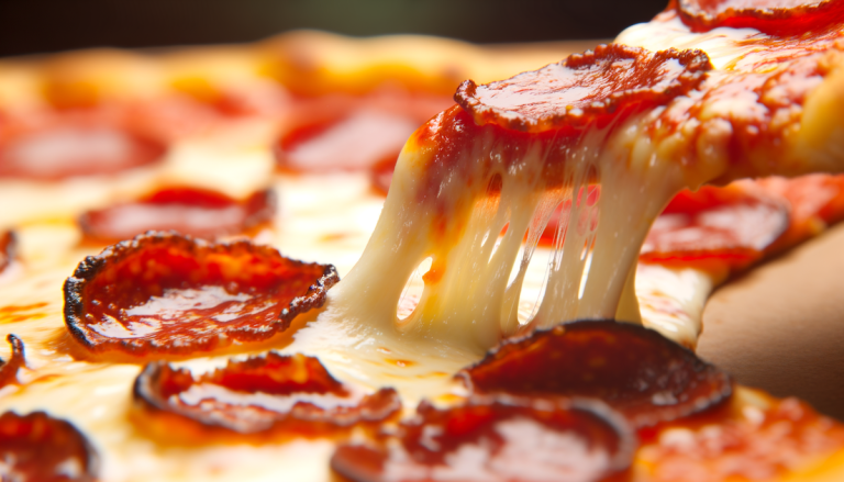 Elevate your pizza game with this gourmet creation! Thanks to DALL-E 3, every ingredient is highlighted in vibrant, ultra-high resolution, making your taste buds tingle with anticipation. Photo: Tony Eetak, Niriqatiginnga Youth, Arts and Media.