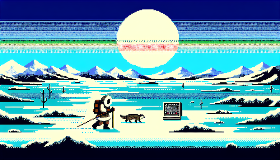 This is what my game would look like in the 1980s!