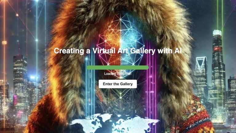 Artists who don't know how to code, learned some basic introductory skills this fall and winter, like how to design a simple splash screen and preloader using html and javascript.