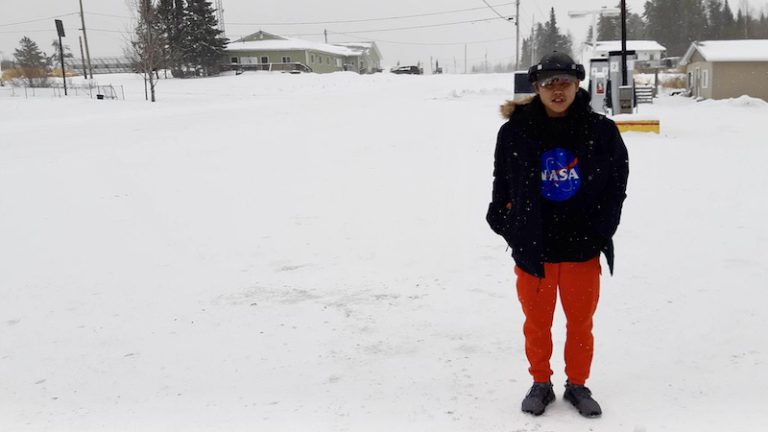 Last year, Tony Eetak, an emerging Inuk artist from Winnipeg, visited regional communities Wabigoon Lake Ojibway Nation as part of his study on artist residency programs, exploring community connections and creative opportunities in northwestern Ontario.