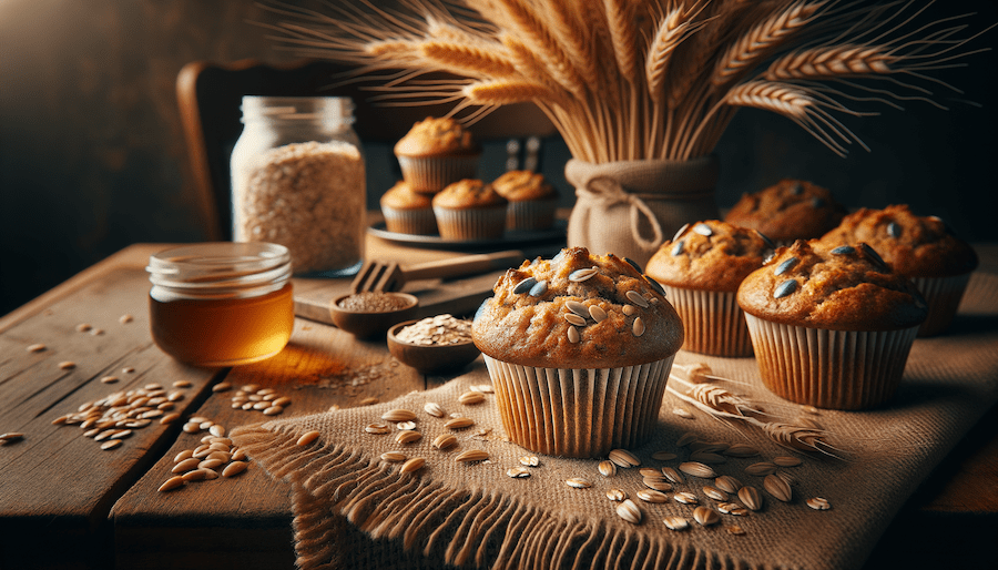 Packed with local grains and honey, these Manitoba harvest muffins are a hearty addition to any morning. Try this Made-in-Manitoba recipe today!