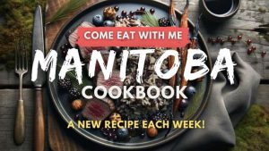 Come Eat With Me Manitoba is a groundbreaking AI-powered cookbook featuring a new Manitoba-inspired recipe every week. Developed by Indigenous youth, this project blends food security, culinary innovation, digital storytelling, participatory media arts, and AI-generated food imagery to create a dynamic and interactive food experience. Each recipe highlights locally sourced, sustainable, and traditional Indigenous ingredients, bridging the past and future through youth-led research, community-driven food sovereignty, and digital literacy in the culinary arts. By harnessing AI-generated food art and prompt engineering, this initiative empowers young creators to explore recipe development, nutrition education, sustainable cooking practices, and the intersection of technology and Indigenous food traditions. Featuring wild game, freshwater fish, prairie-grown grains, foraged berries, and farm-to-table produce, this evolving cookbook supports Manitoba food heritage, eco-conscious eating, and digital-first culinary storytelling. With a strong focus on interactive learning, visual storytelling, and food equity, Come Eat With Me Manitoba invites readers to discover the vibrant flavors of the province while supporting youth innovation, AI-driven creativity, and culturally rooted food experiences.