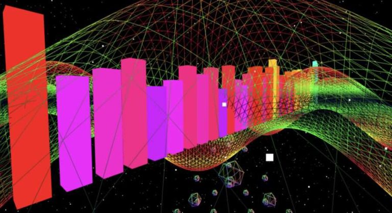 We learned how to use audio visualizers using GPT 4 Turbo (GPT 4.5) and Javascript. It was lots of fun!