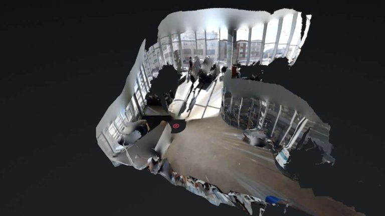 This 3D photogrammetry scan of Qaumajuq, the Inuit art centre at the Winnipeg Art Gallery, brings the intricate design and cultural significance of the space to virtual life.