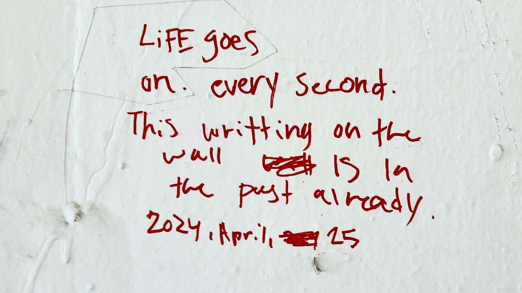 In Winnipeg, graffiti always pops up like little surprises scattered across the city. We found this one under the bridge near Main and Higgins.