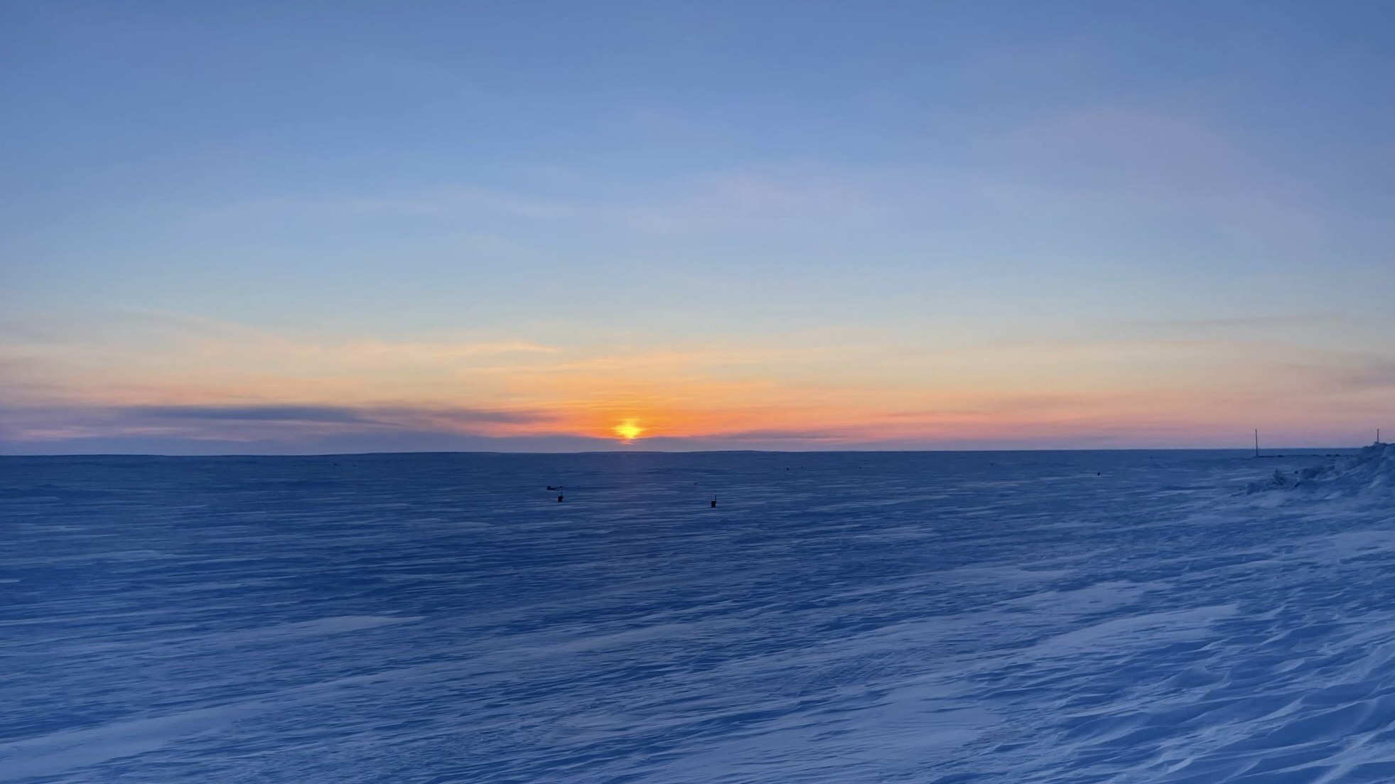 Sun and ice. We stand here, on the edge of forever. Where does the light lead us? What will we find on the other side? That horizon... it's shifting, changing, like the world beneath our feet. This isn't just a view; it's our story, written in ice and light, waiting to be told.