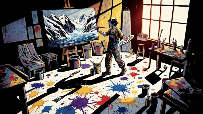 Get fresh, AI-generated art prompts for painting, photography, video, and experimental digital art—free and online.