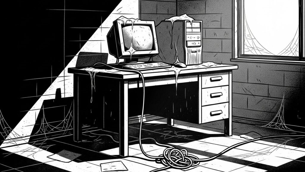 Trapped in the past: many northern organizations struggle without vital internet and digital tools, isolating communities.