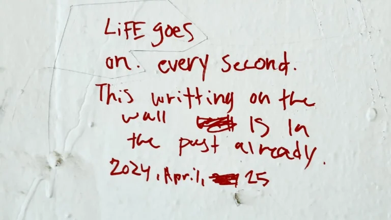 In Winnipeg, graffiti always pops up like little surprises scattered across the city. We found this one under the bridge near Main and Higgins. Photo: Tony Eetak