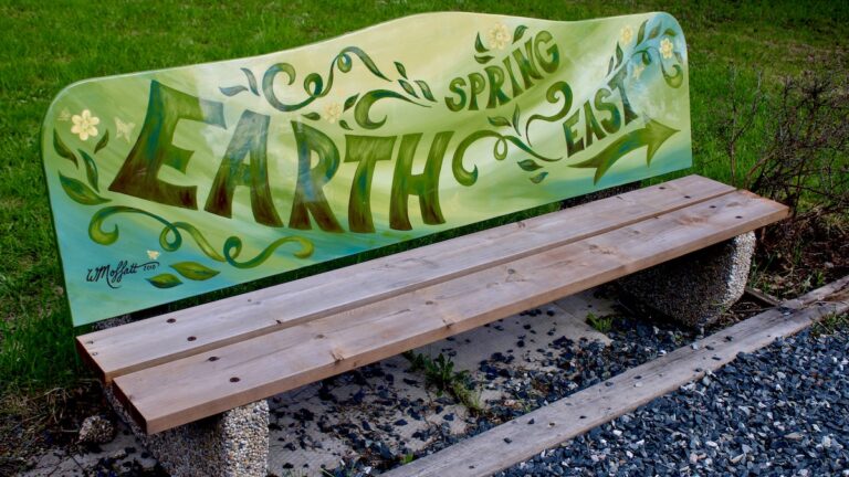 Did you know that a lot of us do meetings on park benches in funky places and space?