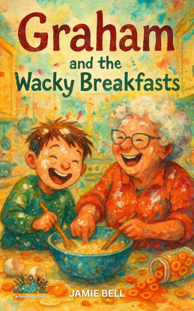 "Graham and the Wacky Breakfasts" is sure to resonate with anyone who has ever faced an unexpected change in their routine or felt a little out of their element. It serves as a delightful and thoughtful reminder that personal growth often comes when we step just a little outside our comfort zones. We encourage everyone to discover Jamie Bell's story and support the valuable work of the Art Borups Corners collective in fostering the next generation of storytellers.