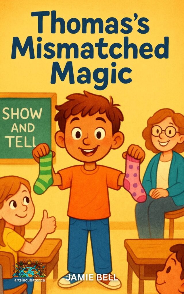 The Art Borups Corners collective is excited to announce the release of a heartwarming new short story, "Thomas's Mismatched Magic," penned by talented young author Jamie Bell. This engaging tale centers on Thomas, a boy who finds joy in wearing mismatched socks, and his journey to embrace his unique choice even when faced with the differing opinions of others. It's a relatable story that gently touches on the dignity of the self, reminding readers young and old about the importance of being true to who you are.