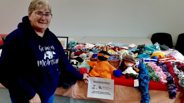 Dryden musician and visual artist Tanya McArthur is one of the artists who has been supporting the Northwestern Ontario program.