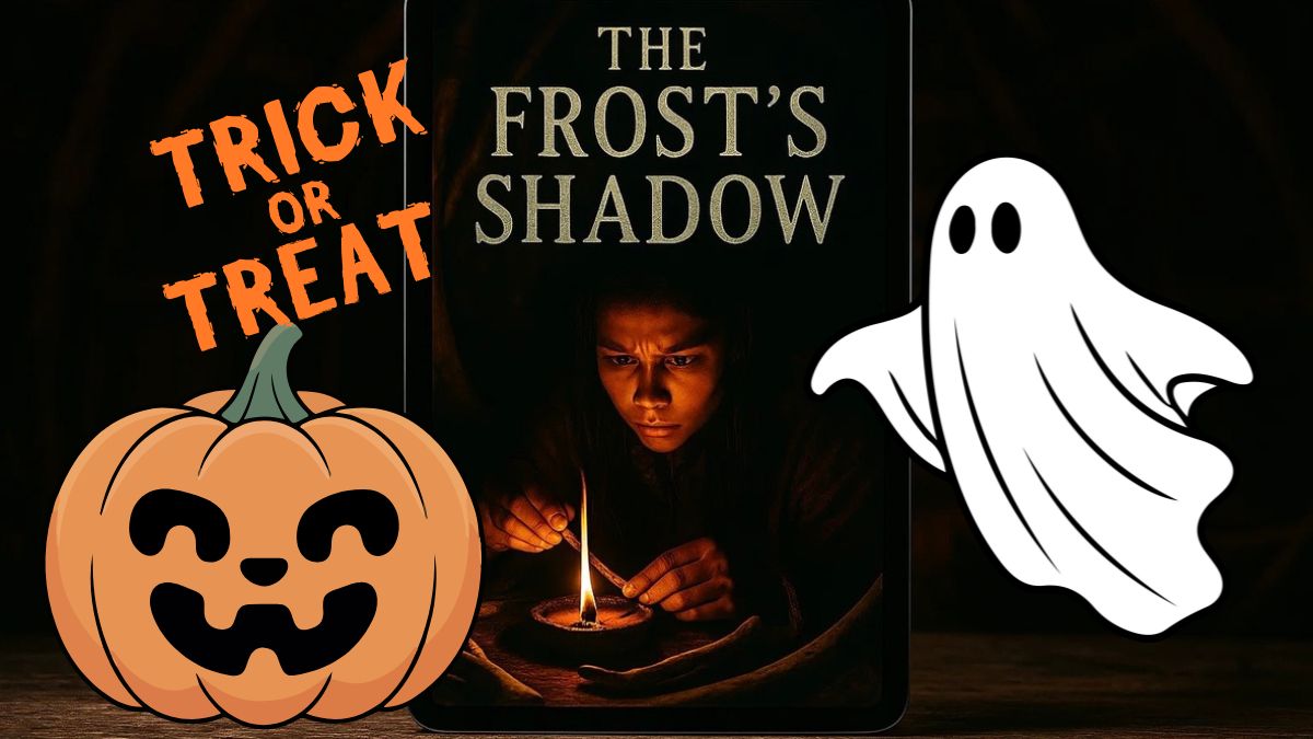Trick or Treat! Download your free copy of The Frost's Shadow today — available until October 31!