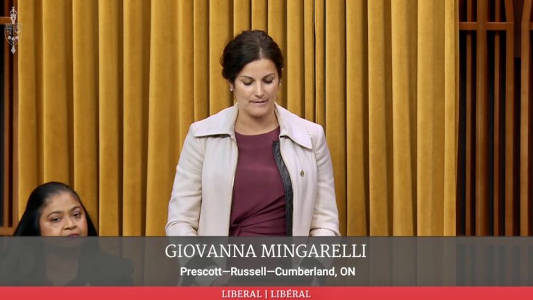 Member of Parliament Giovanna Mingarelli