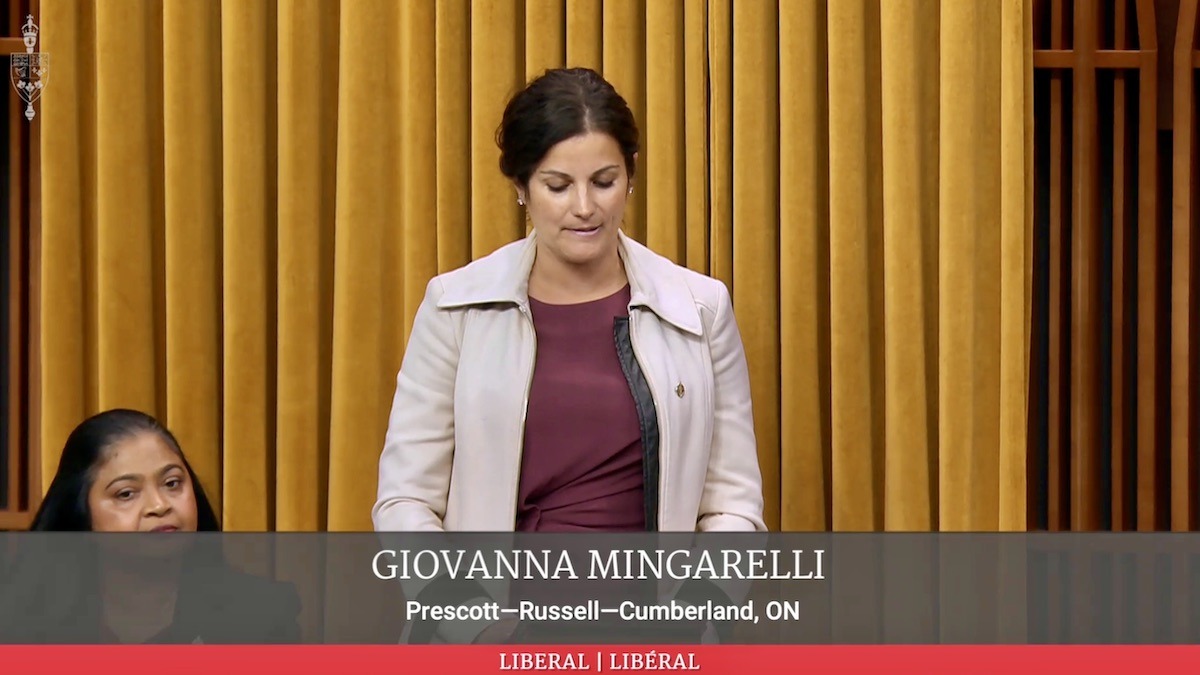 Member of Parliament Giovanna Mingarelli