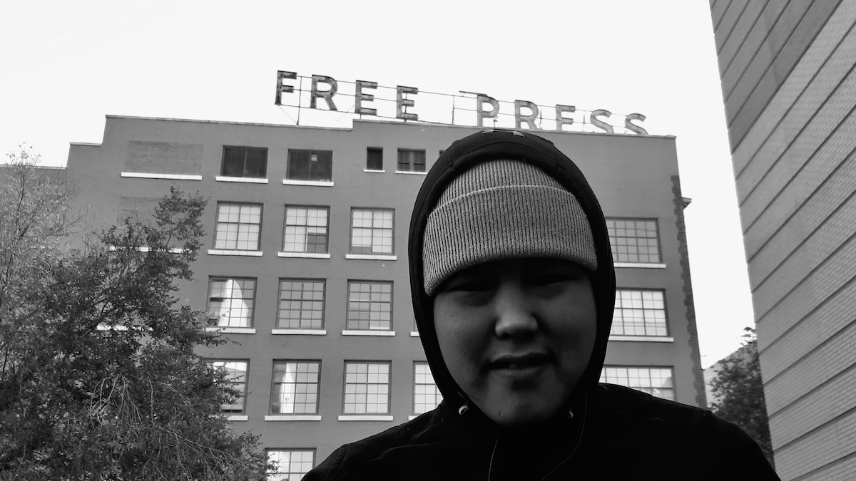 Tony Eetak is one of several Arts Incubator Winnipeg artists who has been exploring the art of publishing this year.